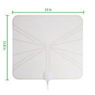 HDTV Indoor Antenna - YaphteS 50 Miles Digital TV Antenna with Detachable Amplifier Power Supply for the Highest... N7