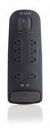 Belkin 8-Outlet AV Power Strip Surge Protector with 6-Foot Power Cord and Telephone Protection, 3000 Joules (BV108200... N3