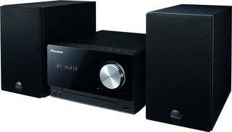 Pioneer X-cm32bt-bk Cd Receiver System with Bluetooth, Fm/am Tuner, and Ipod/iphone/ipad Playback Via USB (Black)