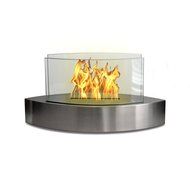 Anywhere Fireplace - Lexington Model Tabletop Bio-ethanol Fireplace in Stainless Steel