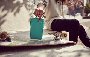 Libratone ONE CLICK Portable Bluetooth Speaker, Caribbean Green N16