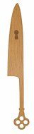 Talisman Designs 1771 Get Real Beech Wood Serving Knife, Key Design N2