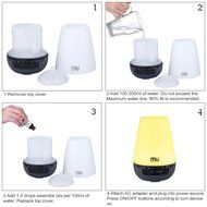 Essential Oil Diffuser -MIUCOLOR Long Time 16h Aromatherapy Cool Mist Humidifier - Electronic Digital Clock Diffuser... N3