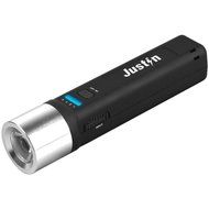 INNOVATIVE JF-460-2600 2,600mAh Justin Black LED Flashlight Power Bank consumer electronics