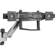 Ergotron 97-718-009 Dual Monitor &amp; Handle Kit - Mounting kit ( handle, 2 mounting brackets... N2