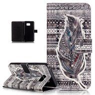 Galaxy Note 5 Case,Galaxy Note 5 Cover,ikasus Shiny Glitter Diamond Colorful Art Painting PU Leather Flip Wallet... N15