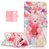 Galaxy Note 5 Case,Galaxy Note 5 Cover,ikasus Shiny Glitter Diamond Colorful Art Painting PU Leather Flip Wallet... N16