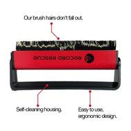 Record Cleaning Brush - (Red) Vinyl Record Rescue