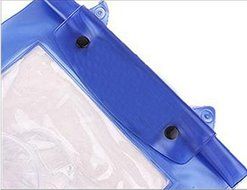 Luniquz DSLR SLR Camera Waterproof Bag Housing Case Pouch Cover for Canon Nikon -Blue