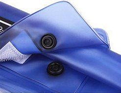 Luniquz DSLR SLR Camera Waterproof Bag Housing Case Pouch Cover for Canon Nikon -Blue N2
