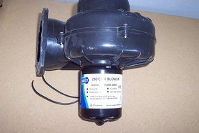 JABSCO 35400-0000 / Jabsco 4&quot; 250 CFM Flangemount Blower - 12V N3