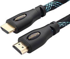 PerleGear 4K High-Speed HDMI HDTV Cable - 6 Feet , Supports Ethernet, 3D, 4K and Audio Return N4