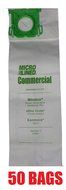 50 Sebo, Windsor Sensor Micro-Lined Commercial Upright Vacuum Bags, Fits 5093AM, 5300. 50 Pack.