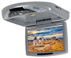 Rockville RVM18FD-BK 18&quot; TFT Black Flip Down Car Monitor w/ USB/SD/Video Games N30