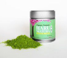 HARU MATCHA - 40g Tin (1.4oz) Japanese Organic Premium Ceremonial Grade Matcha Green Tea Powder - JAS Organic... N6