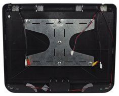 Rockville RVM18FD-BK 18&quot; TFT Black Flip Down Car Monitor w/ USB/SD/Video Games N37