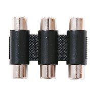 Aleratec Female to Female 3-RCA Coupler N3