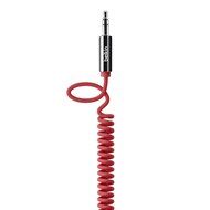 Belkin 6-Foot MIXIT Coiled Aux/Auxiliary Cable (Red) N9