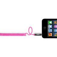 Belkin 6-Foot MIXIT Coiled Aux/Auxiliary Cable (Red) N11