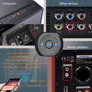 Mini Bluetooth 4.0 Hands-Free Car Kit With the battery Receiver 3.5 mm Stereo Output Wireless Adapter for Home... N6