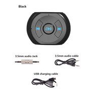Mini Bluetooth 4.0 Hands-Free Car Kit With the battery Receiver 3.5 mm Stereo Output Wireless Adapter for Home... N8