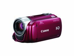 Canon VIXIA HF R20 Full HD Camcorder with 8GB Internal Flash Memory (Red) N7
