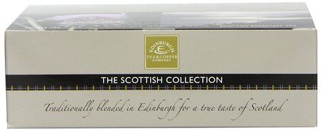 Edinburgh Tea &amp; Coffee Company, The Scottish Collection 4-Flavor Variety Pack, 40-Count Tea Sachets N5