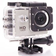 Olymstore Full HD 1080P Waterproof 140-Degree Wide-angle Lens Mini Sports DV (US Standard) Silver N2