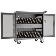 Tripp Lite 16-Port USB Charging Station Cabinet for Tablet, iPad &amp; Android, Charge &amp; Sync, Wall Mount (CS16USB) N21