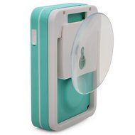 Aduro AquaSound WSP40 Waterproof Shower Bluetooth Portable Speaker with Stand and Suction Cup (Turquoise/White) N15