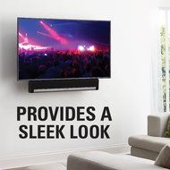 Sanus Soundbar Mount for Most Soundbars up to 15 lbs - Features Simple Install and Tool-Free Adjustments - Compatible... N5
