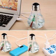 Creazy Lamp Humidifier Home Aroma LED Humidifier Air Diffuser Purifier Atomizer (Gold) N4
