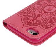 iPhone 7 Case (4.7 inch) - Wallet Folio Flip Embossed Campanula PU Leather Case with Stand Card Slots Slim Fit... N29