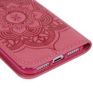 iPhone 7 Case (4.7 inch) - Wallet Folio Flip Embossed Campanula PU Leather Case with Stand Card Slots Slim Fit... N30