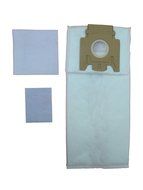 15 Miele Upright Style U Vacuum Bags + 6 Filters with Hygienic Self-closing Seal and Filters, Allervac, Upright...