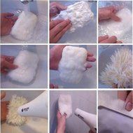 iPhone 7 Plus Case,Inspirationc Luxury Stylish Bling Fluffy Cover Plush Rabbit Hair Fur Cases Decorative Handmade... N9