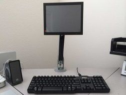 VSL100 VGA 9.7 metal enclosure touch screen monitor industrial rugged N7
