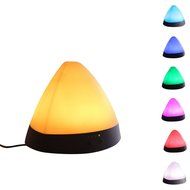 80ml Portable Aromatherapy Cool Mist Humidifier with 7 Color LED Lights N3