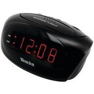 Westclox Super-loud Led Electric Alarm Clock (black) (pack of 1 Ea)