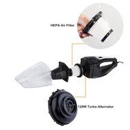 Car Vacuum Cleaner 120W, iTavah 12V 4000PA Suction Portable Handheld Wet Dry Auto Hand Vacuum (ORANGE),14.7FT(... N5