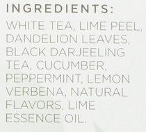 Tazo Cucumber White 20 Bags N4