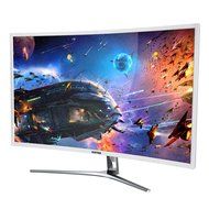 Viotek 32 inch LED Curved Computer Monitor with Speakers - 1920x1080p Full HD, VGA DVI and... N3