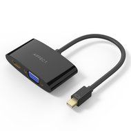 [Upgraded Version 4K] AIFFECT 2 in 1 Mini DP to HDMI &amp; VGA 4K Adapter Cable ( Compatible with Thunderbolt ) for... N5