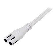 StarTech.com PXT101NB6W 6-Feet White Standard Laptop Power Cord N3