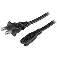 StarTech.com PXT101NB6W 6-Feet White Standard Laptop Power Cord N4