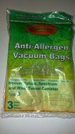 3 Hoover WindTunnel, Futura, Spectrum, Constellation Type S HEPA Filtration Allergen Canister Vacuum Cleaner Bags...