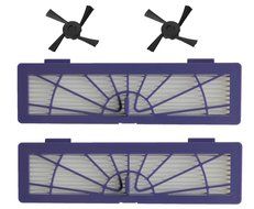 Wholey 2-pack Side Brushes for All Neato Botvac Series Models,70e, 75, 80, 85, D75, D80, D85 (2pcs Brushes) N5