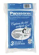 Panasonic M-CV145MS Type U-6 Tab Lock Micro Paper Bag, 3 Pack