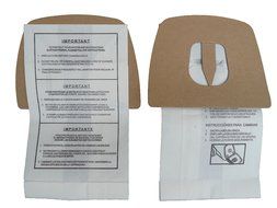 12 Royal Dirt Devil Canister Type F Allergy Vacuum Bags, Can Vac, Power Pak Vacuum Cleaners, 3-200147-001, 3200147001... N2