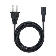 Powseed [UL Listed] 6Ft 2 Prong AC Wall Power Cable 2 Slot Cord for HP Dell Samsung Sony Asus Acer Toshiba Laptop... N2
